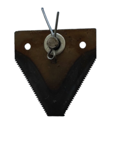 Нож роторной косилки L80мм (сегмент) 