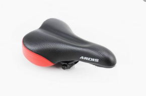 Сиденье черно-красное MTB GS-589 Сиденье черно-красное MTB GS-589