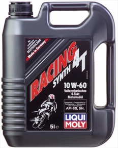 LiquiMoly RACING SYNTH 4T 10W-60 (синтетическое) 5л. LiquiMoly RACING SYNTH 4T 10W-60 (синтетическое) 5л.
