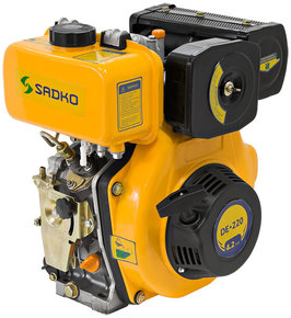 Sadko DE-220 бензиновый двигатель 4 л.с. (шпонка 19мм) Sadko DE-220 бензиновый двигатель 4 л.с. (шпонка 19мм)