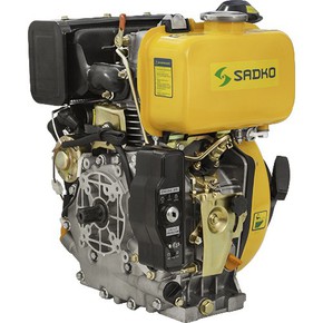 Sadko DE-300ME дизельный двигатель 6 л.с. (шлиц) электростартер Sadko DE-300ME дизельный двигатель 6 л.с. (шлиц) электростартер