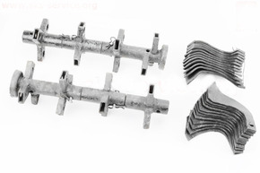 Фреза в сборе под шестигранный вал 23мм