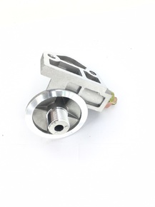 Кронштейн фильтра масляного М24 с клапаном ZN490BT