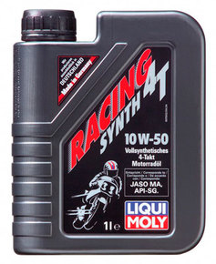 Liquimoly RACING SYNTH 4T 10W-50 (синтетическое) 1л. Liquimoly RACING SYNTH 4T 10W-50 (синтетическое) 1л.