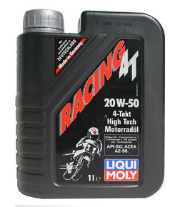 liquiMoly RACING 4T 20W-50HD (минеральное) 1л. liquiMoly RACING 4T 20W-50HD (минеральное) 1л.