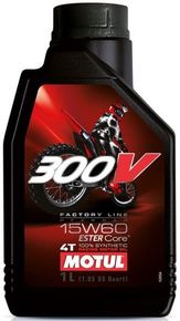 Моторное масло MOTUL 300V 4T FACTORY LINE OFF ROAD 15W-60 1L