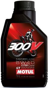 Моторное масло MOTUL 300V 4T FACTORY LINE OFF ROAD 5W-40 1L
