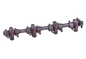 Ось коромысел в сборе с коромыслами и стойками 4L22BT