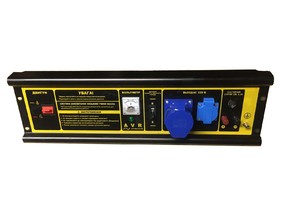 Панель в сборе под кнопку и силовой розеткой 6500E