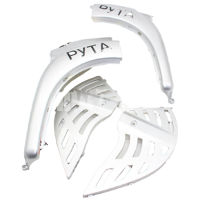 Пластик боковой задний (л+п) серый для электровелосипеда Fada РУТА