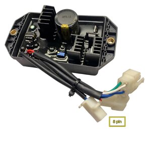 Регулятор напряжения генератора (AVR) однофазный 8-12кВт 400V 470mF
