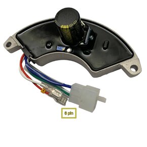 Регулятор напряжения генератора (AVR) однофазного генератора 4-6кВт 250V 470mF в силуминовом корпусе