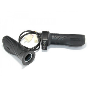 Ручка управления газом с индикатором заряда батареи левая и правая для электроквадрацикла 800-1000w