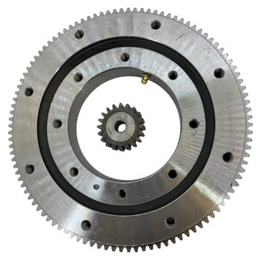 Шестерня поворотная на подшипнике D214