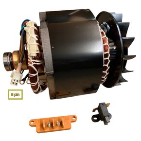 Статор в сборе с ротором 85мм (короткий конус)